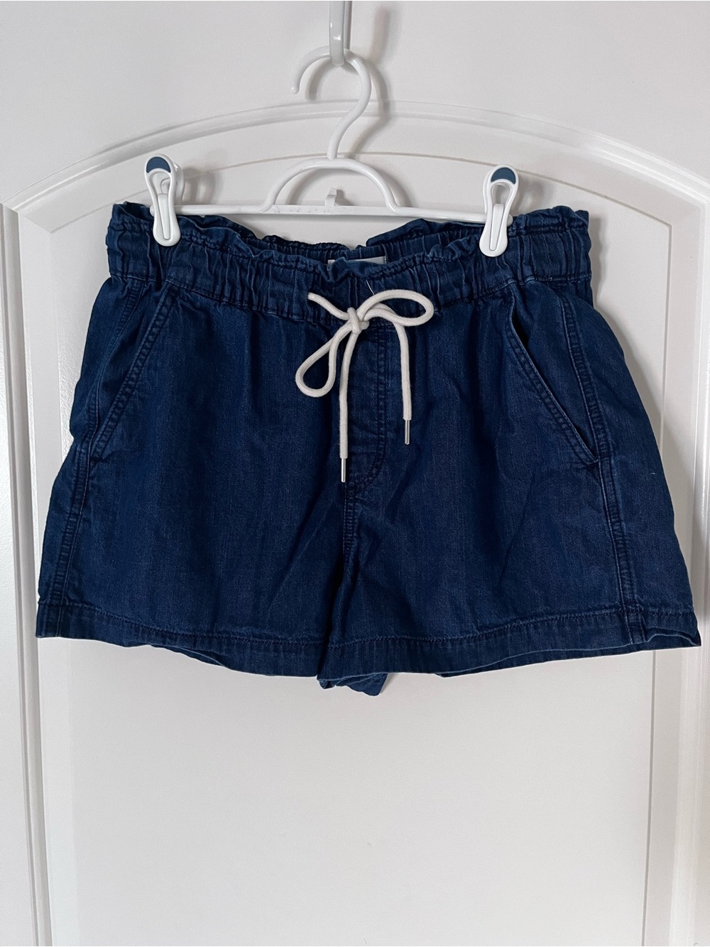LOFT  WomensDrawstring Denim Shorts